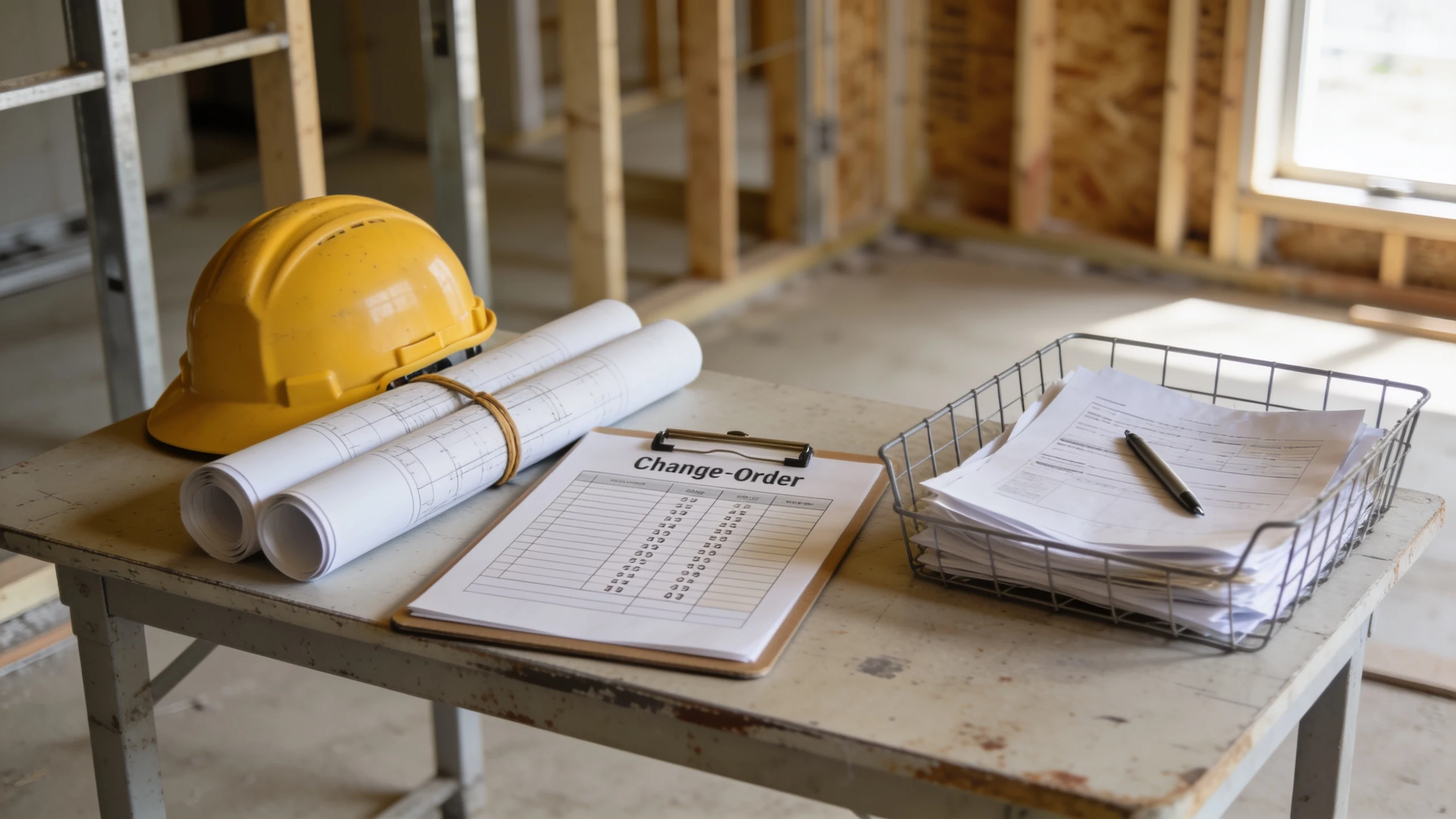 Construction Change Orders: From Email Chaos to a Tool