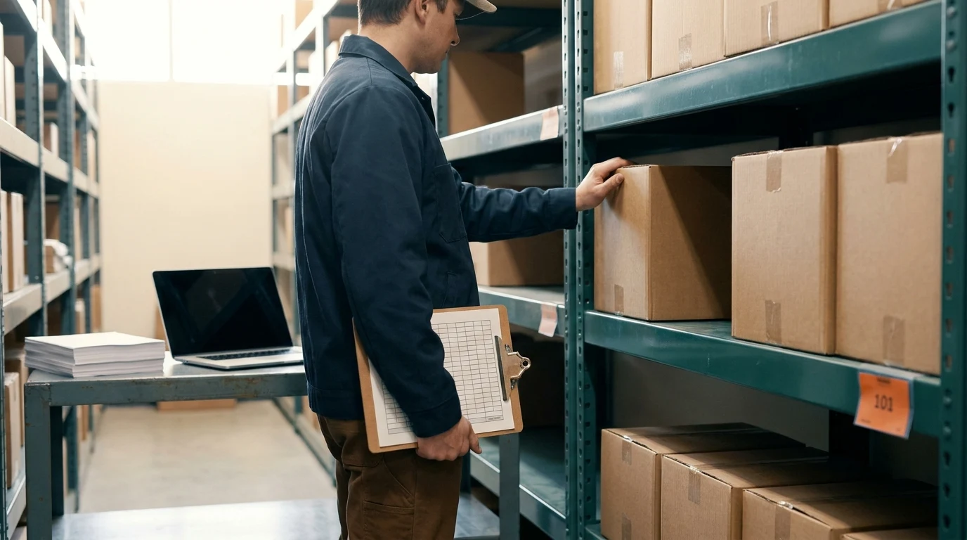 Inventory Management System Template and Count Sheet